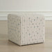 Joie Ottoman White-Furniture-Uttermost-Lighting Design Store