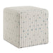 Joie Ottoman White-Furniture-Uttermost-Lighting Design Store