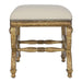 Karline Bench Antiqued Almond-Furniture-Uttermost-Lighting Design Store