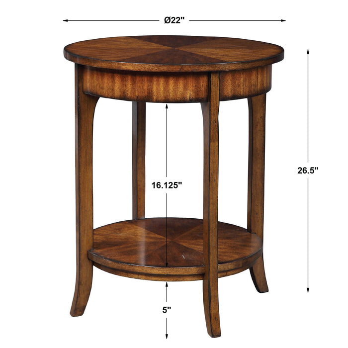 Carmel Table Old Bark-Furniture-Uttermost-Lighting Design Store