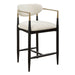 Moxie Counter Stool Matte Black-Furniture-Uttermost-Lighting Design Store