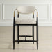 Moxie Counter Stool Matte Black-Furniture-Uttermost-Lighting Design Store