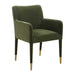 Conifer Dining Chair Brushed Brass-Furniture-Uttermost-Lighting Design Store