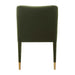 Conifer Dining Chair Brushed Brass-Furniture-Uttermost-Lighting Design Store
