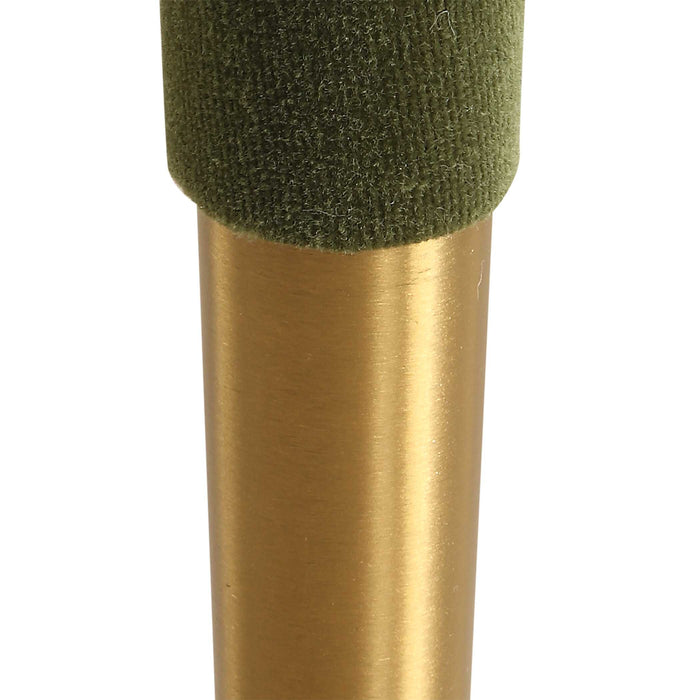 Conifer Dining Chair Brushed Brass-Furniture-Uttermost-Lighting Design Store