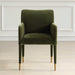 Conifer Dining Chair Brushed Brass-Furniture-Uttermost-Lighting Design Store