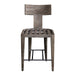 Cellini Counter Stool Weathered Gray-Furniture-Uttermost-Lighting Design Store