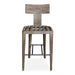 Cellini Bar Stool Weathered Gray-Furniture-Uttermost-Lighting Design Store