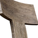 Cellini Bar Stool Weathered Gray-Furniture-Uttermost-Lighting Design Store