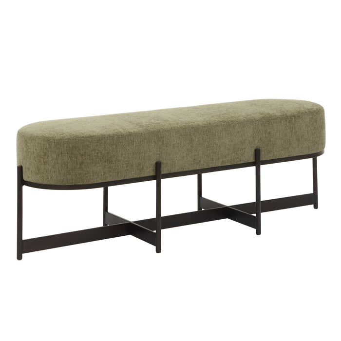 Merino Bench Angular Bronze-Furniture-Uttermost-Lighting Design Store