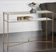 Henzler Console Table Antiqued gold leaf-Furniture-Uttermost-Lighting Design Store