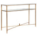 Henzler Console Table Antiqued gold leaf-Furniture-Uttermost-Lighting Design Store