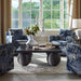 Tisdell Chair White, Gray, And Indigo-Furniture-Uttermost-Lighting Design Store