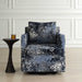 Tisdell Chair White, Gray, And Indigo-Furniture-Uttermost-Lighting Design Store
