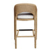 Kavali Bar Stool Natural Honey-Furniture-Uttermost-Lighting Design Store