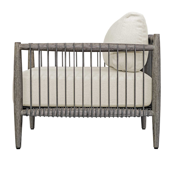 Borneo Lounge Chair Dark Gray-Furniture-Uttermost-Lighting Design Store