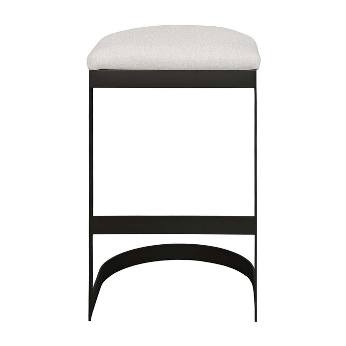 Maude Bar Stool Black-Furniture-Uttermost-Lighting Design Store