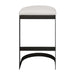 Maude Bar Stool Black-Furniture-Uttermost-Lighting Design Store