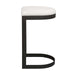 Maude Bar Stool Black-Furniture-Uttermost-Lighting Design Store