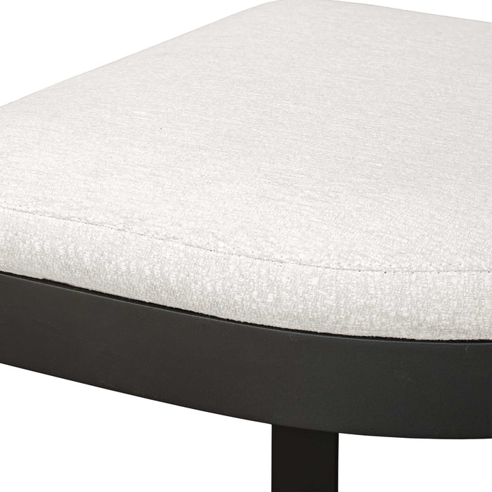 Maude Bar Stool Black-Furniture-Uttermost-Lighting Design Store