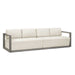 Remsen Sofa Weathered Gray-Furniture-Uttermost-Lighting Design Store