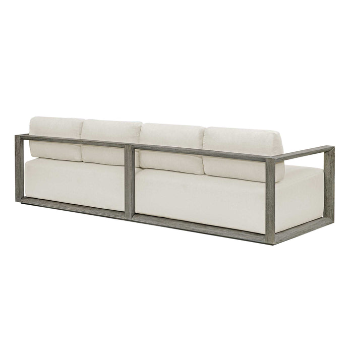 Remsen Sofa Weathered Gray-Furniture-Uttermost-Lighting Design Store