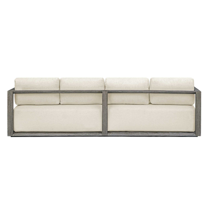 Remsen Sofa Weathered Gray-Furniture-Uttermost-Lighting Design Store