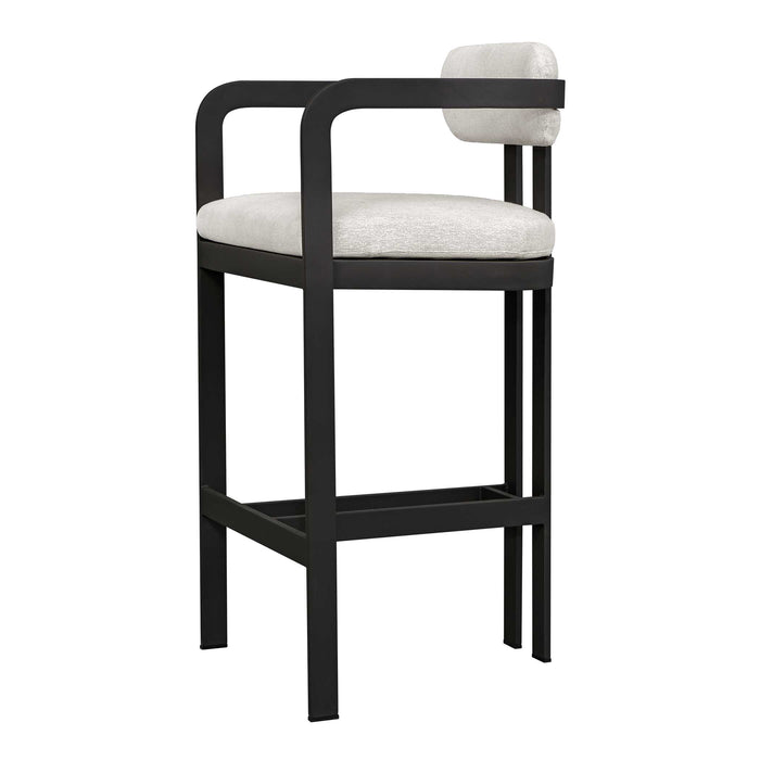 Kalmar Bar Stool Black-Furniture-Uttermost-Lighting Design Store