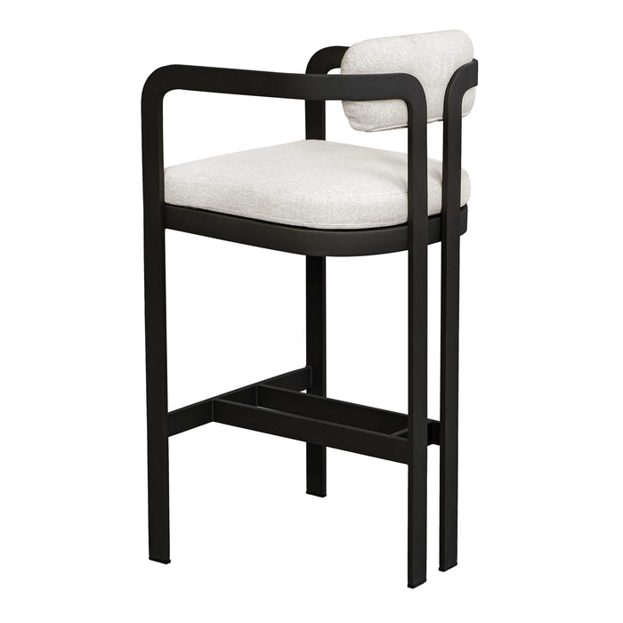 Kalmar Bar Stool Black-Furniture-Uttermost-Lighting Design Store