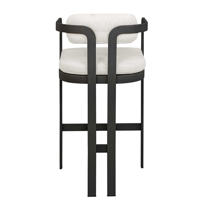 Kalmar Bar Stool Black-Furniture-Uttermost-Lighting Design Store