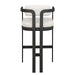 Kalmar Bar Stool Black-Furniture-Uttermost-Lighting Design Store