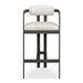 Kalmar Bar Stool Black-Furniture-Uttermost-Lighting Design Store