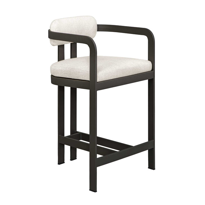 Kalmar Counter Stool Black-Furniture-Uttermost-Lighting Design Store