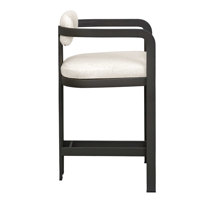 Kalmar Counter Stool Black-Furniture-Uttermost-Lighting Design Store