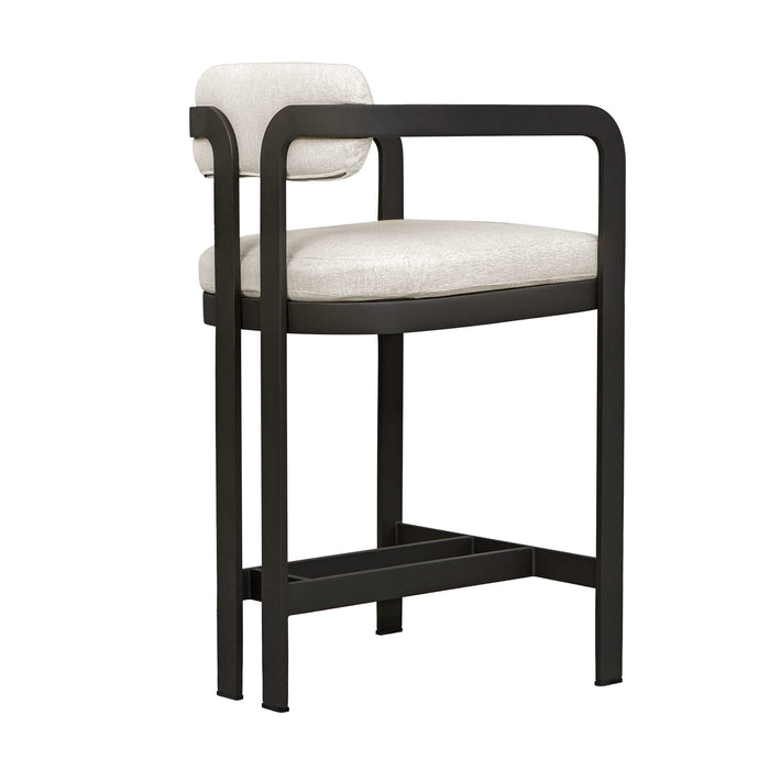 Kalmar Counter Stool Black-Furniture-Uttermost-Lighting Design Store