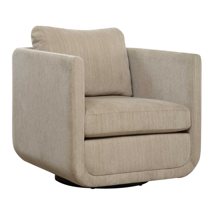 Abound Chair Textured Chenille-Furniture-Uttermost-Lighting Design Store
