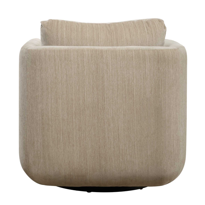Abound Chair Textured Chenille-Furniture-Uttermost-Lighting Design Store
