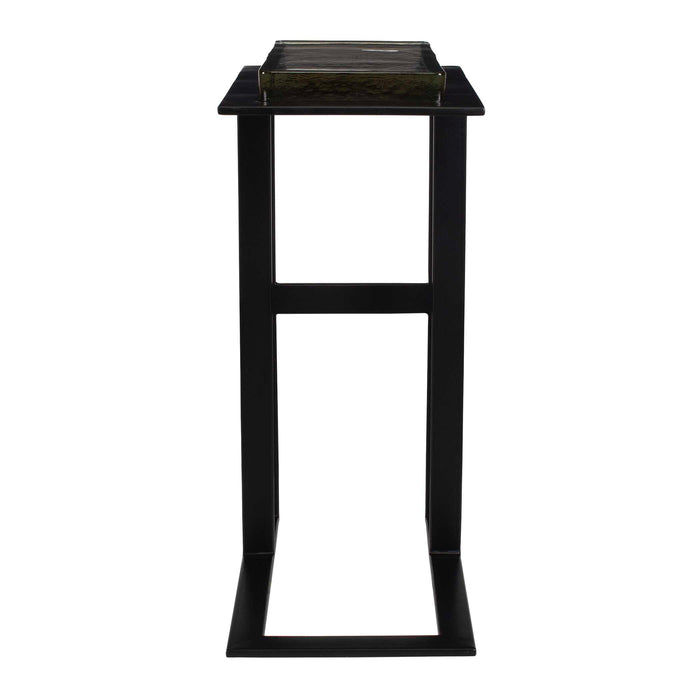 Soma Accent Table Black-Furniture-Uttermost-Lighting Design Store