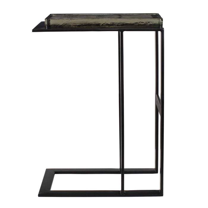 Soma Accent Table Black-Furniture-Uttermost-Lighting Design Store