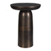 Joppa Accent Table Golden Dark Bronze-Furniture-Uttermost-Lighting Design Store