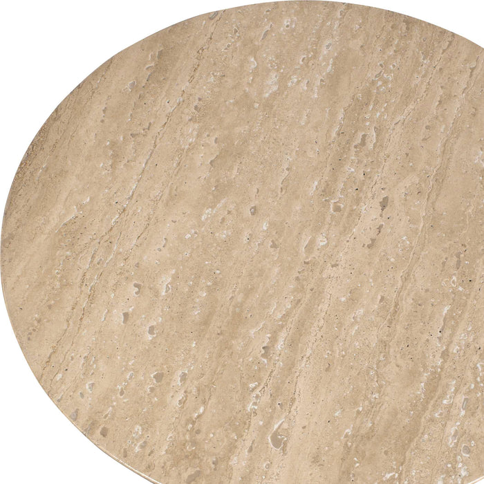 Oslo Accent Table Antique Brass-Furniture-Uttermost-Lighting Design Store