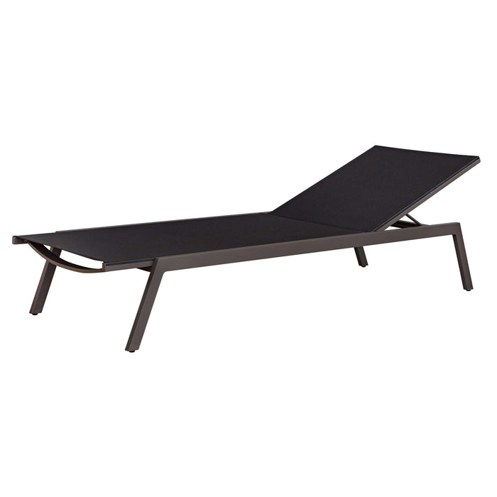 Bea Pool Chaise Black-Furniture-Uttermost-Lighting Design Store