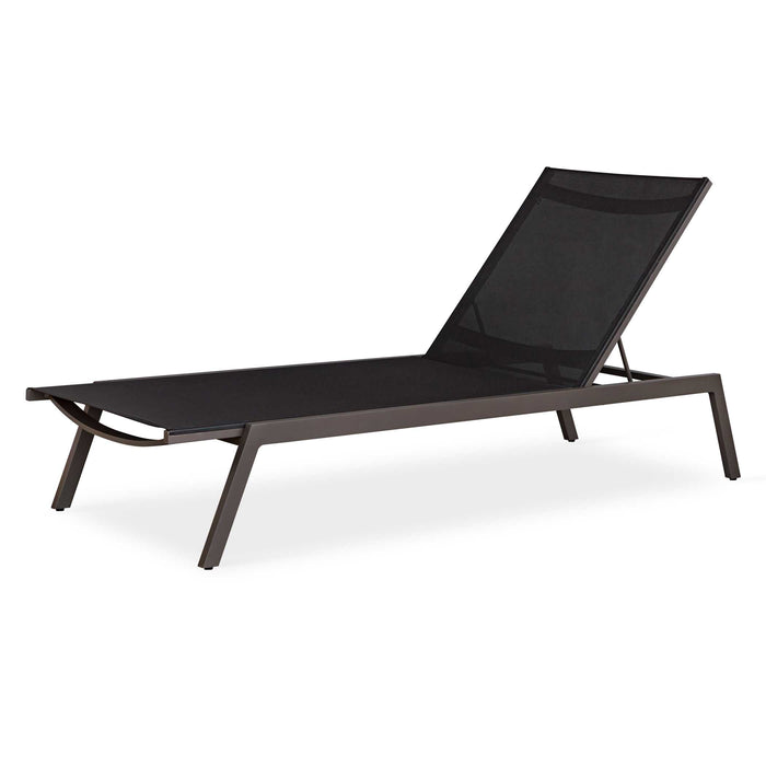 Bea Pool Chaise Black-Furniture-Uttermost-Lighting Design Store
