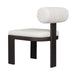 Bolster Back Dining Chair Black-Furniture-Uttermost-Lighting Design Store