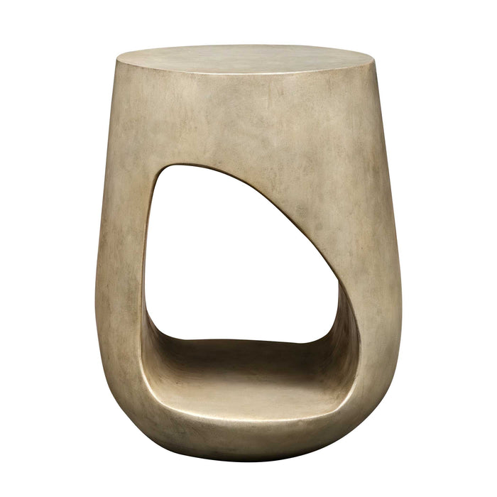 Lithos Accent Table Gray-Furniture-Uttermost-Lighting Design Store