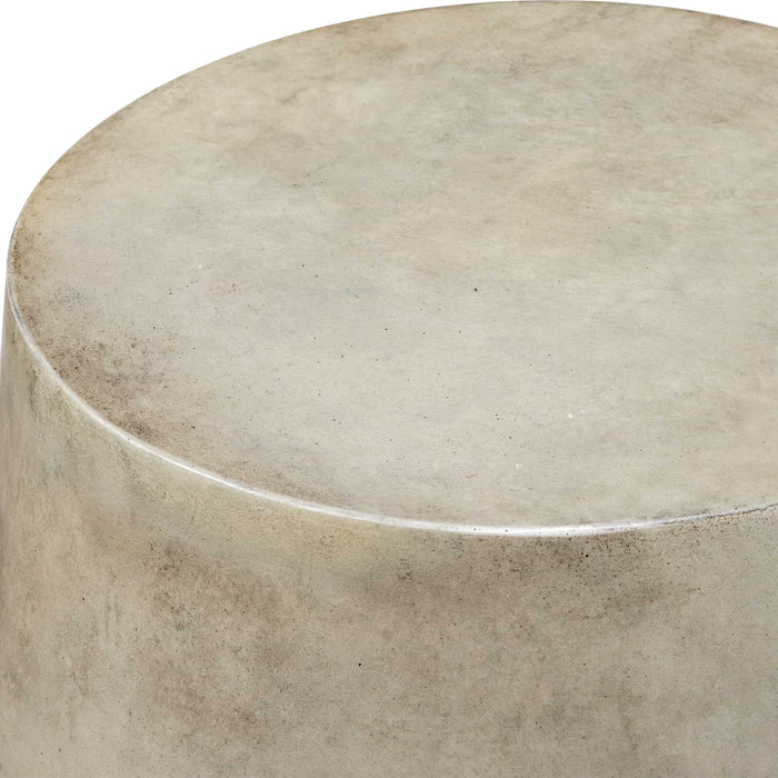 Lithos Accent Table Gray-Furniture-Uttermost-Lighting Design Store