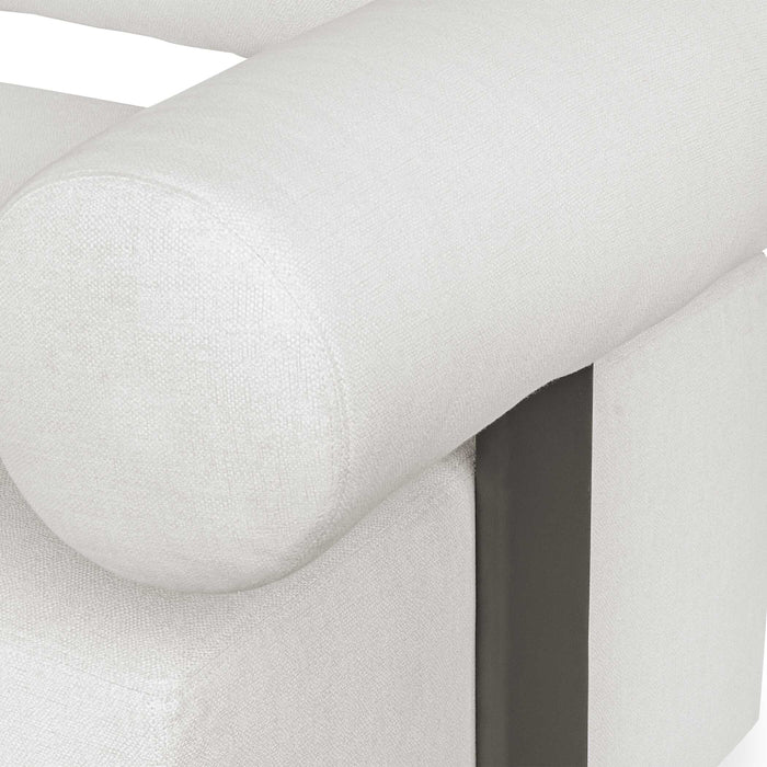 Bolster Back Sofa Black-Furniture-Uttermost-Lighting Design Store