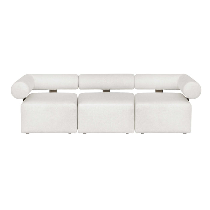 Bolster Back Sofa Black-Furniture-Uttermost-Lighting Design Store
