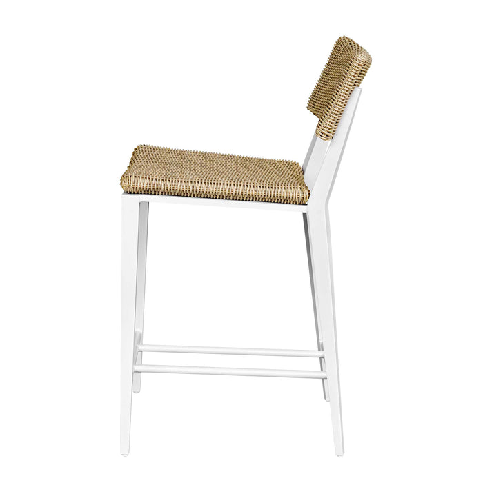Calbas Counter Stool White-Furniture-Uttermost-Lighting Design Store