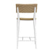 Calbas Counter Stool White-Furniture-Uttermost-Lighting Design Store